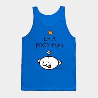 I'm a poop star Tank Top